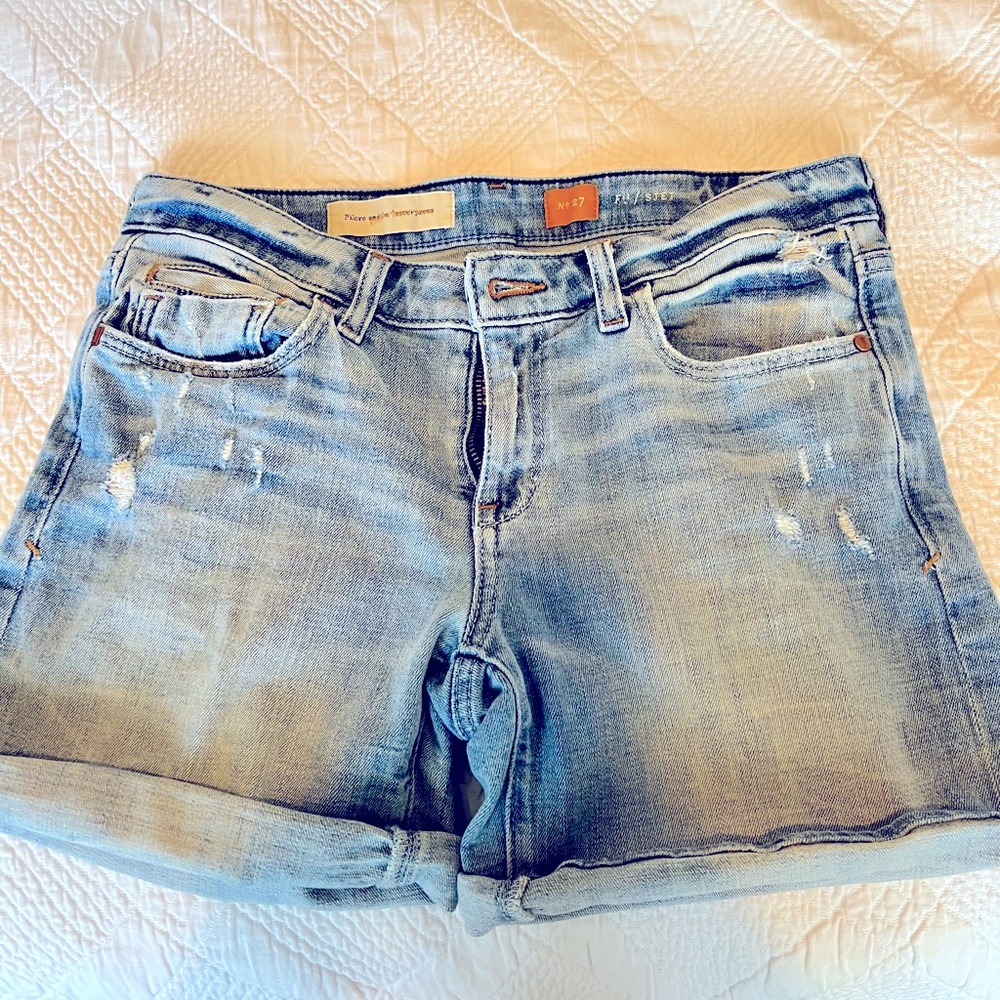 Pilcro denim shorts